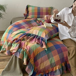 Bedding Set 4-Piece Breathable Cotton Gauze