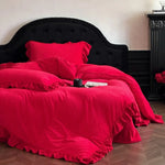 Bedding Set 4-Piece Milk Fiber Thermal Fade-Resistant