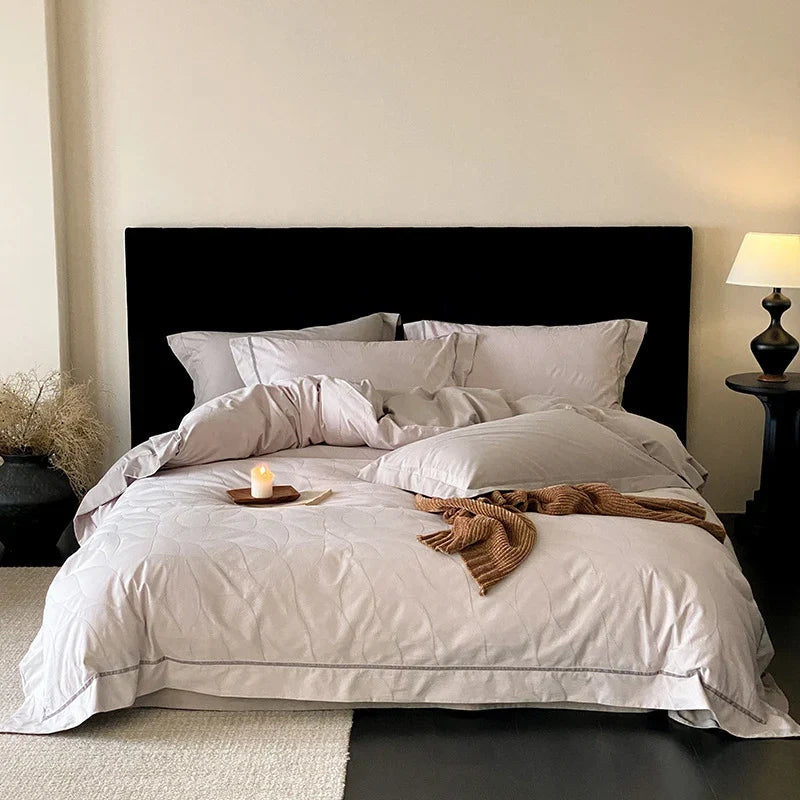 Bedding Set Breathable Cotton-Linen Hotel Closure