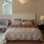Bedding Set Breathable Cotton-Lyocell Reversible 4-Piece