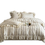 Bedding Set Breathable Cotton Vintage Floral Set of 4