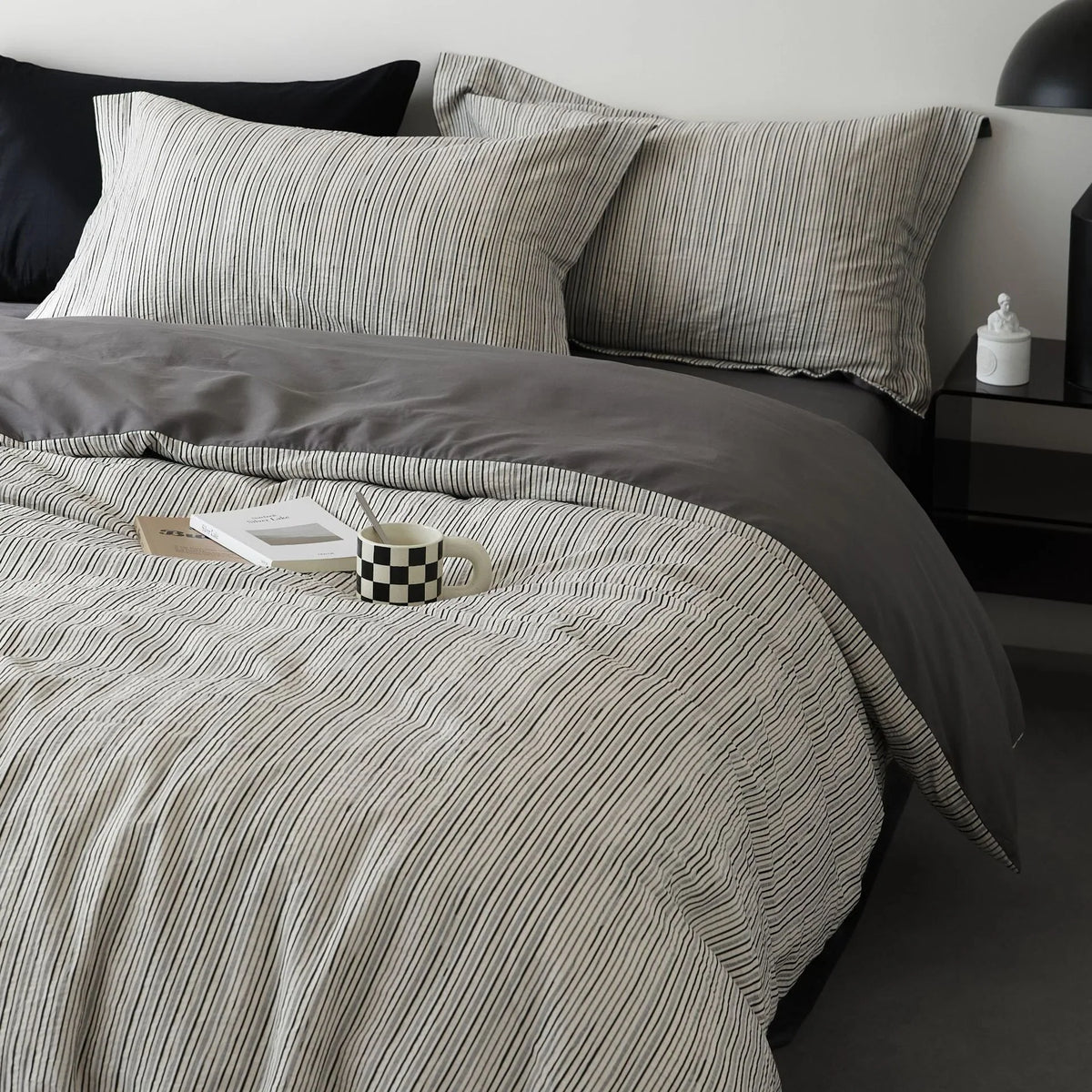 Bedding Set Breathable Yarn-Dyed Cotton 4-Piece