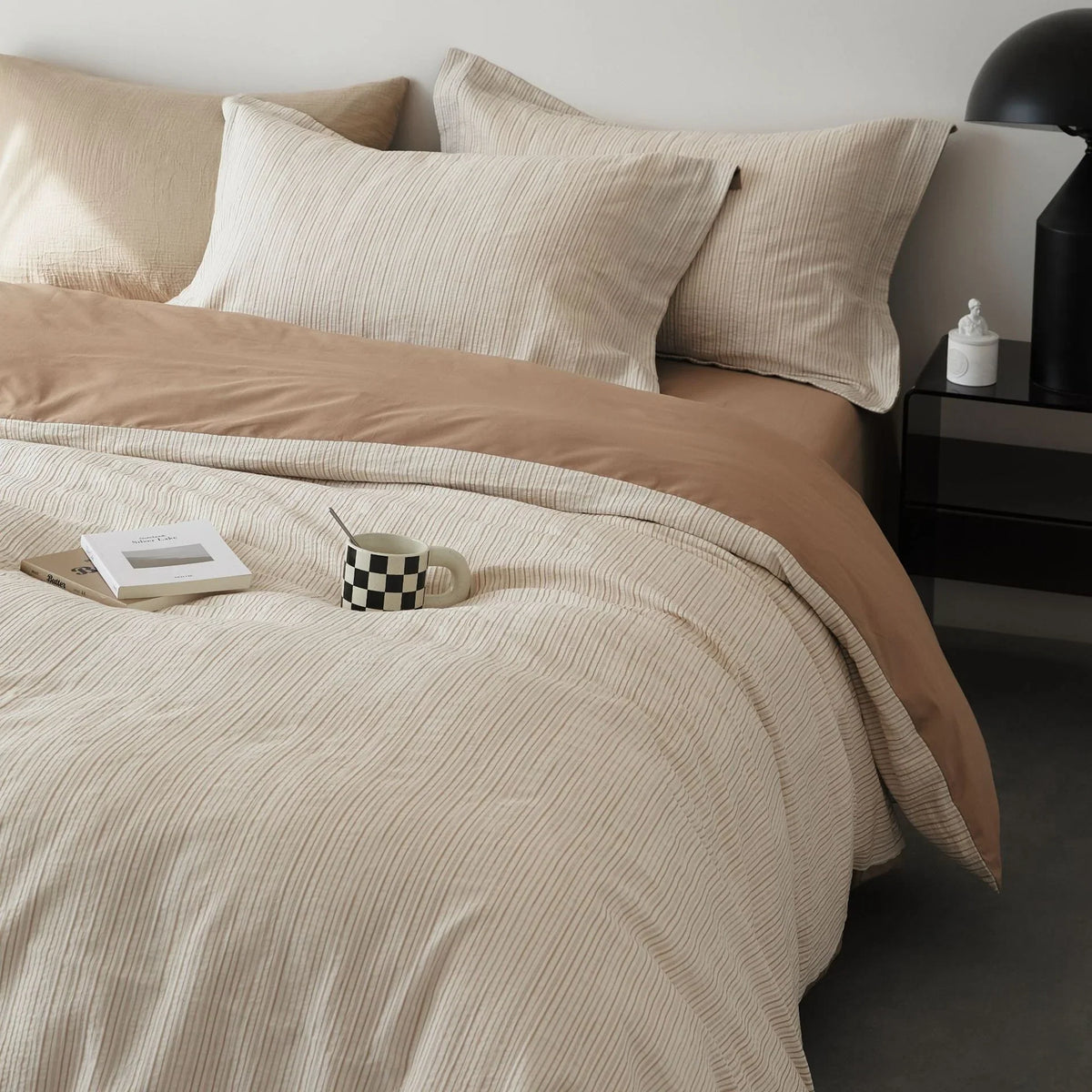 Bedding Set Breathable Yarn-Dyed Cotton 4-Piece