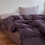 Bedding Set Cotton Blend Breathable Jersey 4-Piece Set