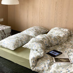 Bedding Set Cotton Breathable & Thermoregulating Botanical Print