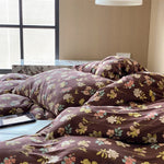 Bedding Set Cotton Breathable & Thermoregulating Botanical Print