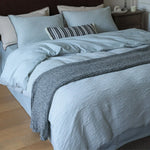 Bedding Set Cotton-Linen Breathable Textured & Quilted