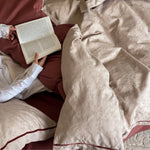 Bedding Set Cotton-Lyocell Blend Reversible 4-Piece