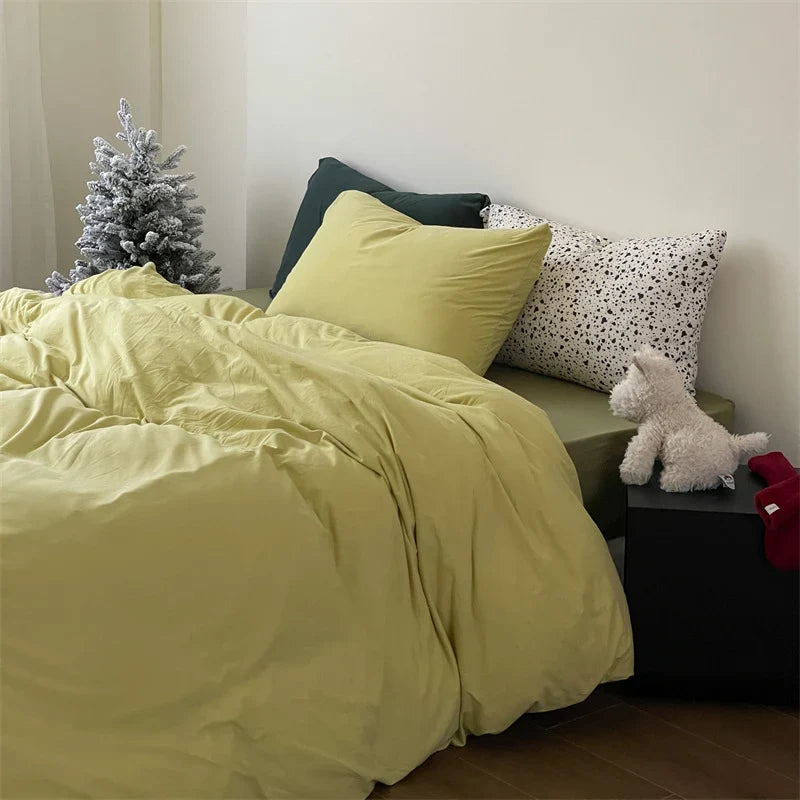Bedding Set Cotton Percale Breathable & Moisture-Managing
