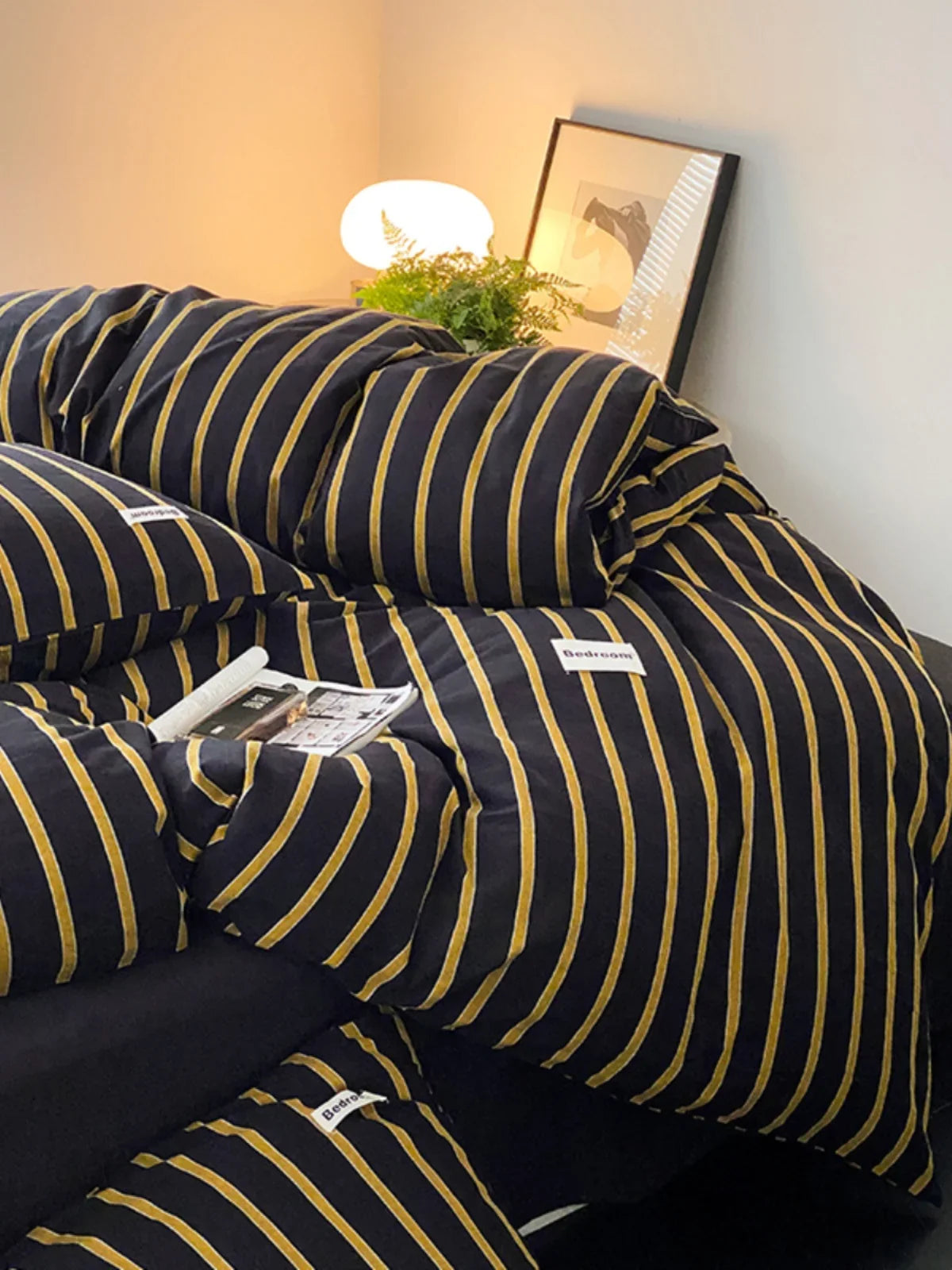 Bedding Set Cotton Percale Breathable Set of 4