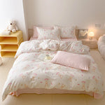 Bedding Set Cotton Percale Reversible Breathable & Cool Surface