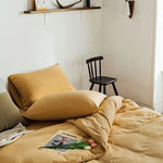Bedding Set Cotton Percale Temperature Regulating Wrinkle Resistant