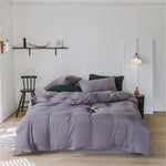 Bedding Set Cotton Percale Temperature Regulating Wrinkle Resistant