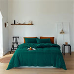 Bedding Set Cotton Percale Temperature Regulating Wrinkle Resistant