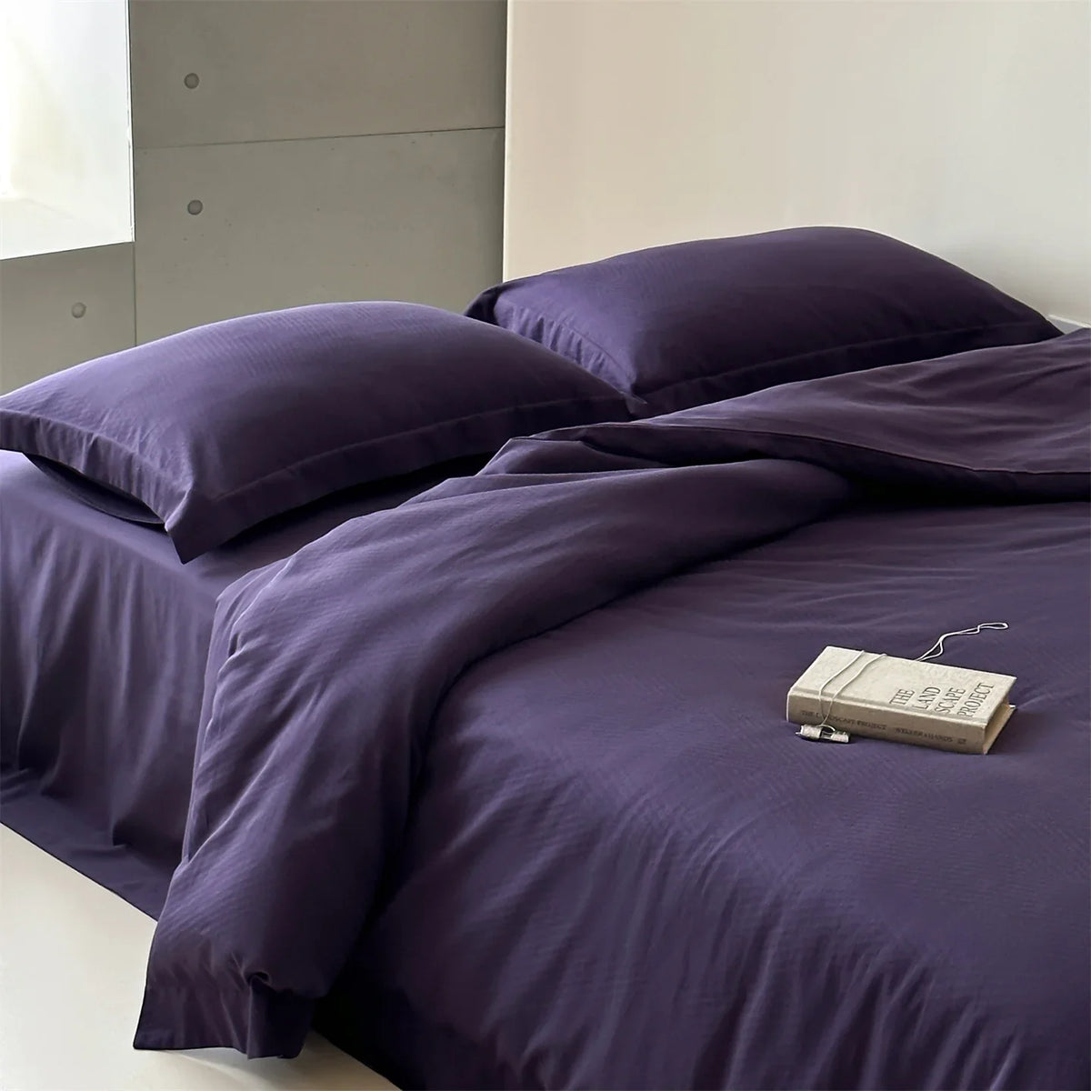 Bedding Set Cotton Satin Breathable Machine Washable