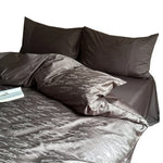 Bedding Set Cotton Satin Jacquard 4-Piece Concealed Zipper