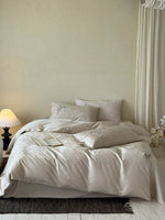 Bedding Set Cotton Satin Jacquard Breathable Skin-Friendly