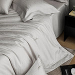 Bedding Set Cotton Satin Jacquard Hotel-Style Closure