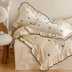 Bedding Set Cotton Satin Temperature-Regulating 4-Piece
