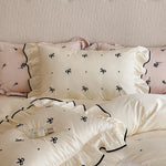 Bedding Set Cotton Satin Temperature-Regulating 4-Piece