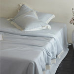Bedding Set Cotton Satin Temperature-Regulating Concealed Closure