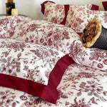 Bedding Set Embroidered Long-Staple Cotton 4-Piece