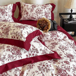 Bedding Set Embroidered Long-Staple Cotton 4-Piece