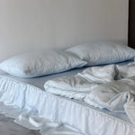 Bedding Set Integrated Bed Skirt Satin-Like Finish & Breathable Fabric