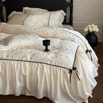 Bedding Set Jacquard Breathable Cotton 4-Piece Set