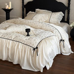 Bedding Set Jacquard Breathable Cotton 4-Piece Set