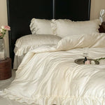 Bedding Set Jacquard Satin Temperature-Regulating 4-Piece