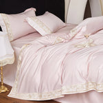 Bedding Set Long-Staple Cotton Embroidered 4-Piece