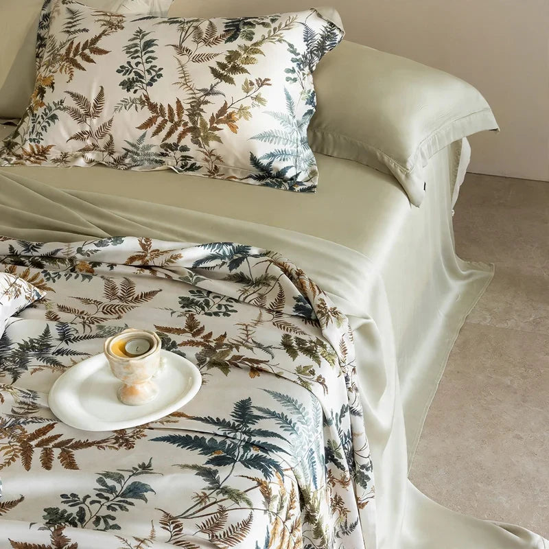 Bedding Set Lyocell Cooling Moisture-Wicking Set of Four