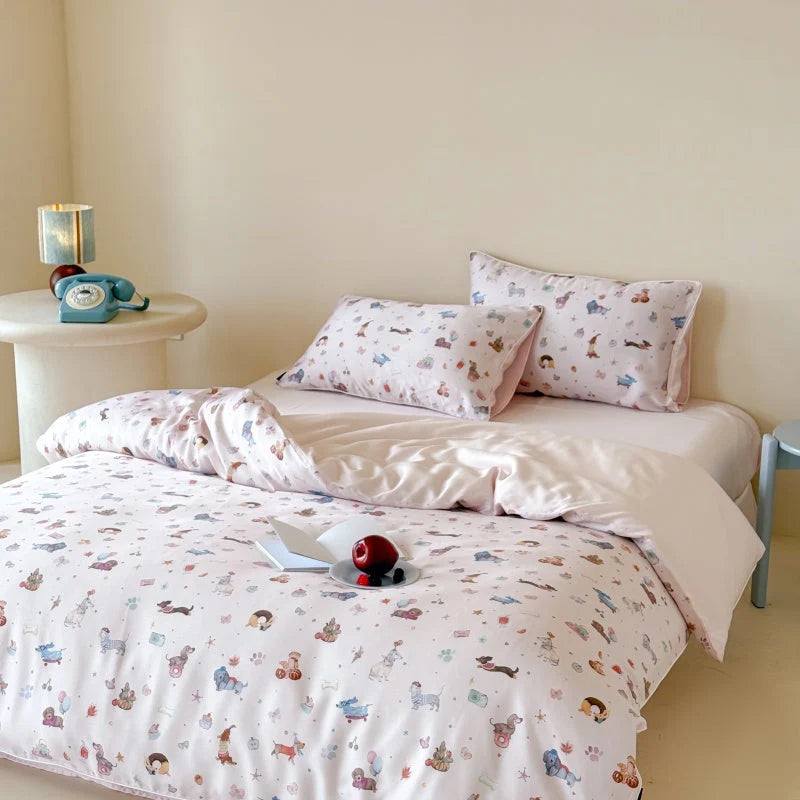 Bedding Set Lyocell Moisture-Regulating 4-Piece Set