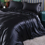 Bedding Set Natural Silk Thermoregulating 4-Piece