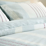 Bedding Set Percale Cotton Embroidered Floral 4-Piece