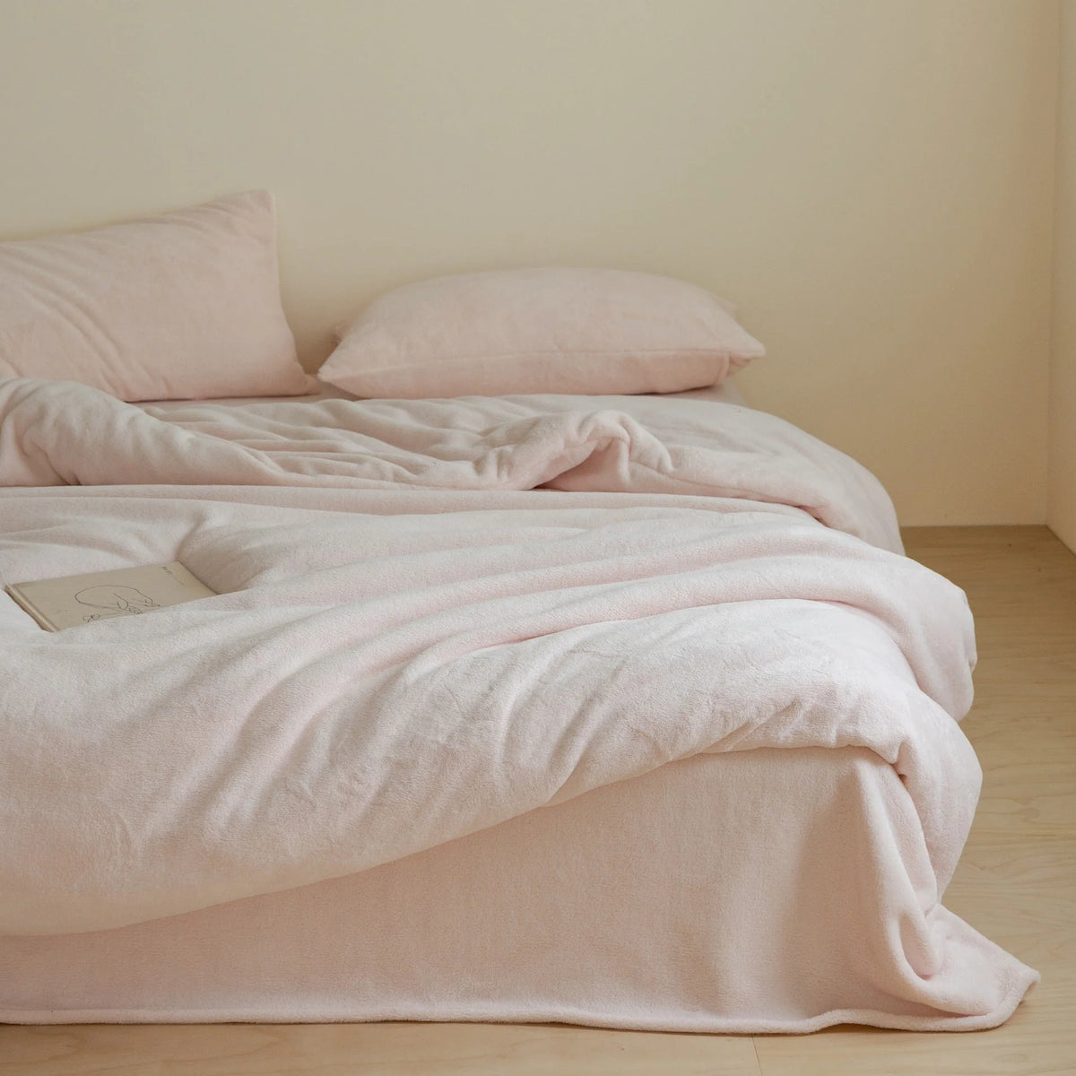 Bedding Set Plush Minky Microfiber Warm 4-Piece
