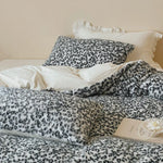 Bedding Set Plush Reversible Minky Animal Print