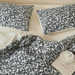 Bedding Set Plush Reversible Minky Animal Print