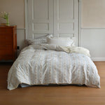 Bedding Set Quilted Cotton Breathable 4-Piece Set