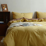 Bedding Set Reversible Breathable Cotton Blend Easy Care