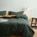 Bedding Set Reversible Breathable Cotton Blend Easy Care