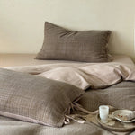 Bedding Set Reversible Cotton Satin Easy Care