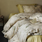 Bedding Set Reversible Mako Cotton Satin 4-Piece