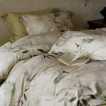 Bedding Set Reversible Mako Cotton Satin 4-Piece
