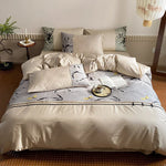Bedding Set Reversible Satin Quilted Machine Washable