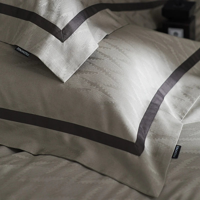 Bedding Set Satin Cotton Breathable 4-Piece