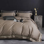 Bedding Set Satin Cotton Breathable 4-Piece