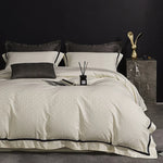 Bedding Set Satin Cotton Breathable 4-Piece