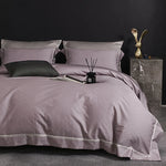 Bedding Set Satin Cotton Breathable 4-Piece